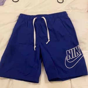 Nike Blue Woven Shorts